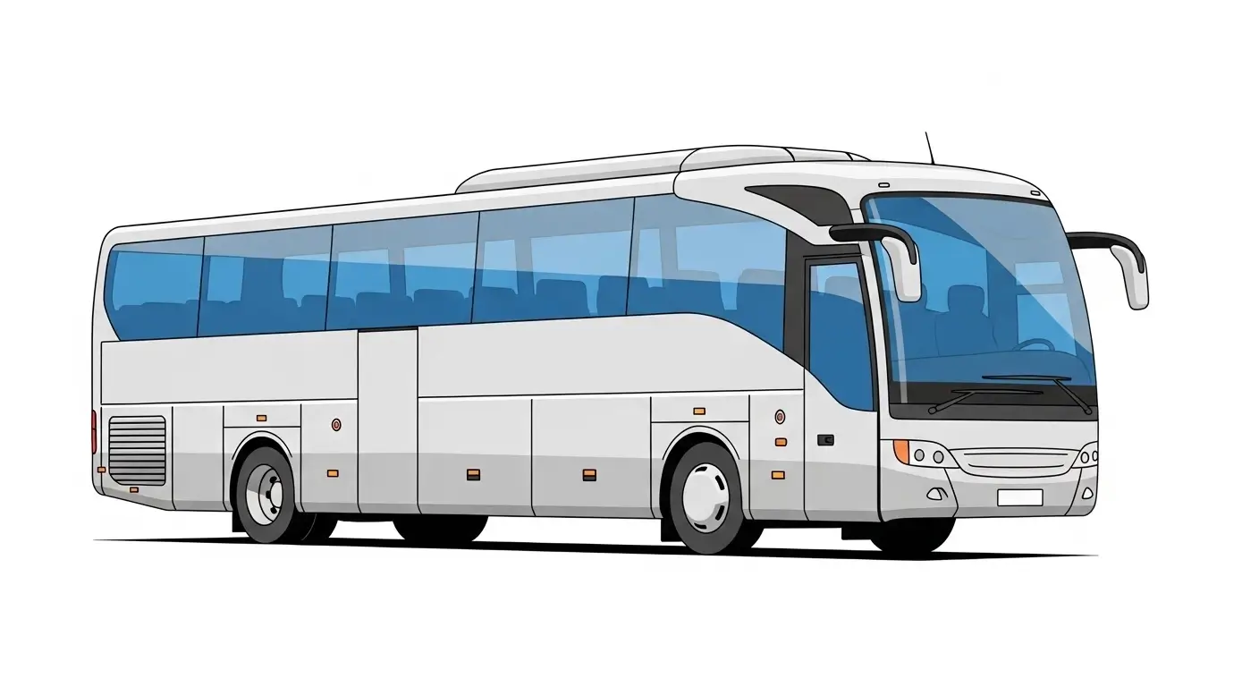 Accra Central to Kumasi bus route in Ghana